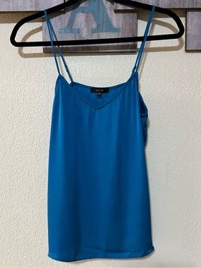 Quince Silk Blend Blue Camisole